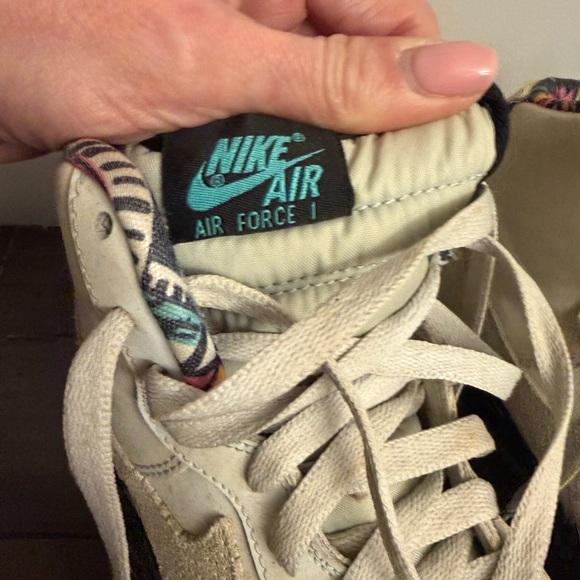 Nike Air Force 1 High 315121-030 Men’s 8 Women’s 9.5 Beige Teal main image 5